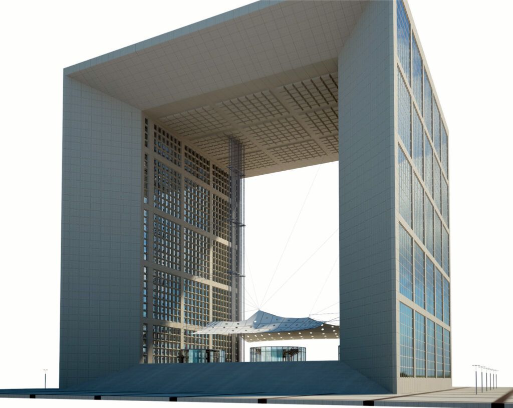 Arche de la Défense 3D Lucien CROS
