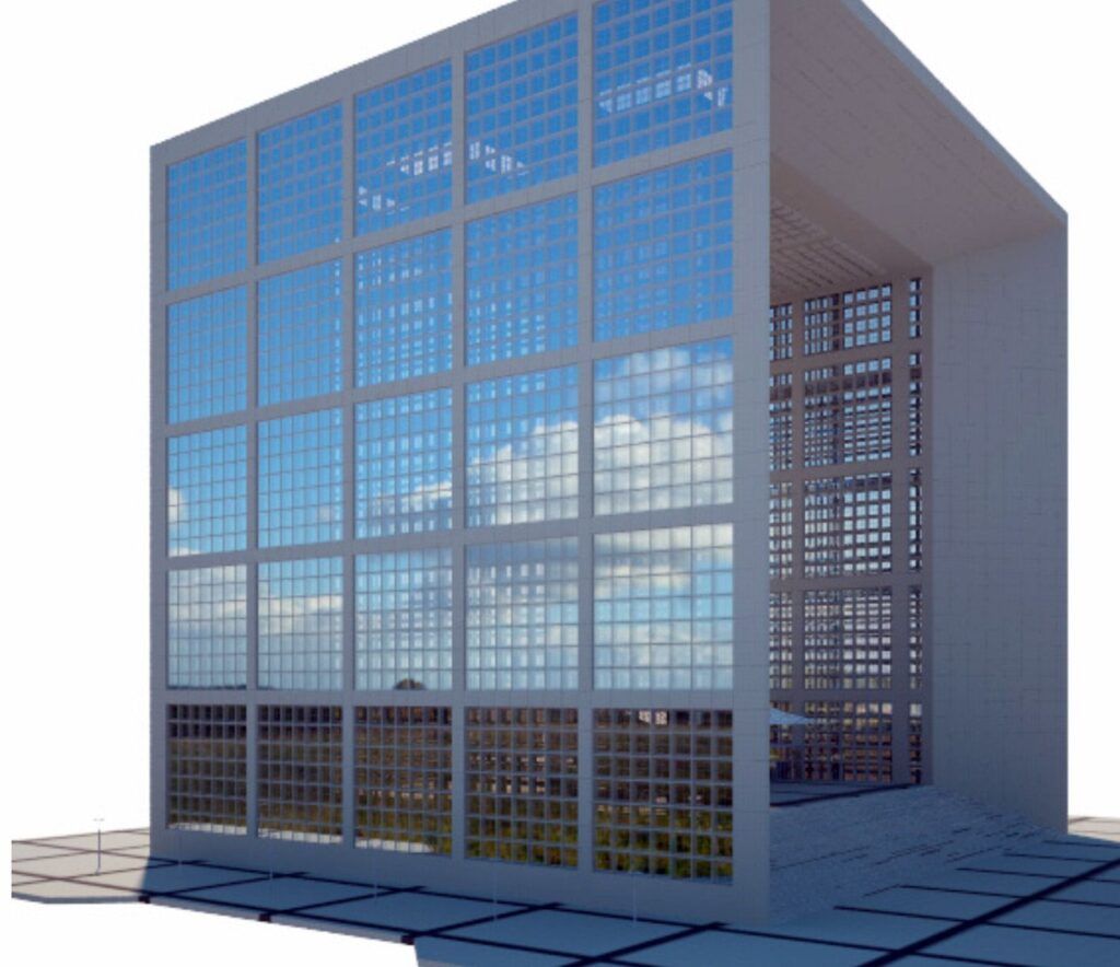 Arche de la Défense 3D Lucien CROS